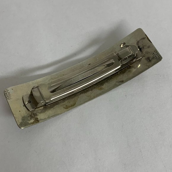 Beautiful Alpaca Silver Hair Barrette by Salsa Designs